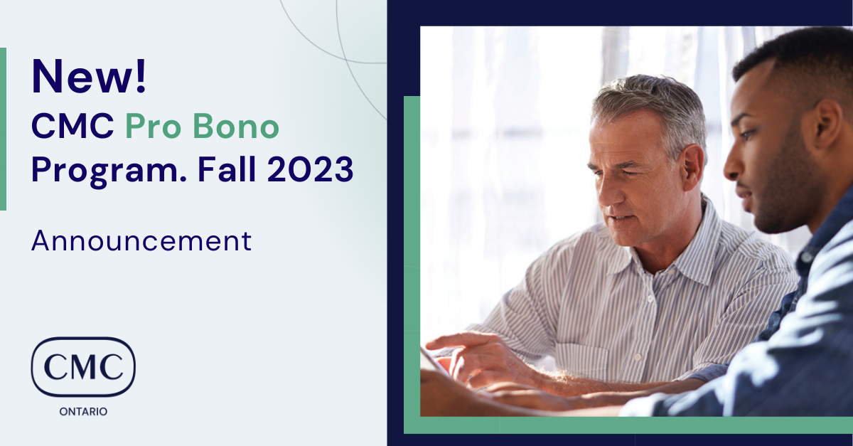 CMC Pro Bono Program. Fall 2023